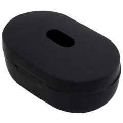 Силиконовый чехол для Xiaomi Redmi AirDots (Черный)